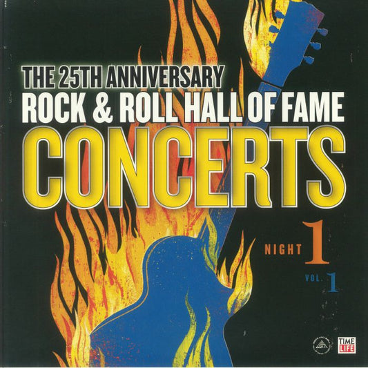 The 25th Anniversary Rock & Roll Hall Of Fame Concerts Night 1 Vol 1 - Vinyl LP vinyl record cover