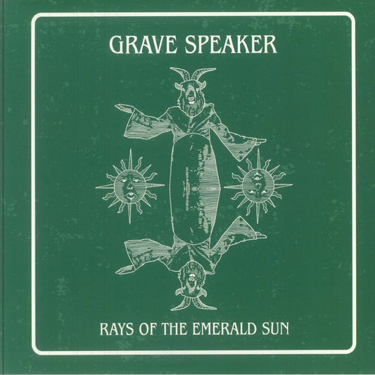 Rays Of The Emerald Sun - Green & Black Splattered Vinyl LP vinyl record cover