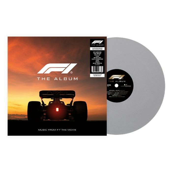 F1: The Album (Soundtrack) - Limited Silver Vinyl LP vinyl record cover