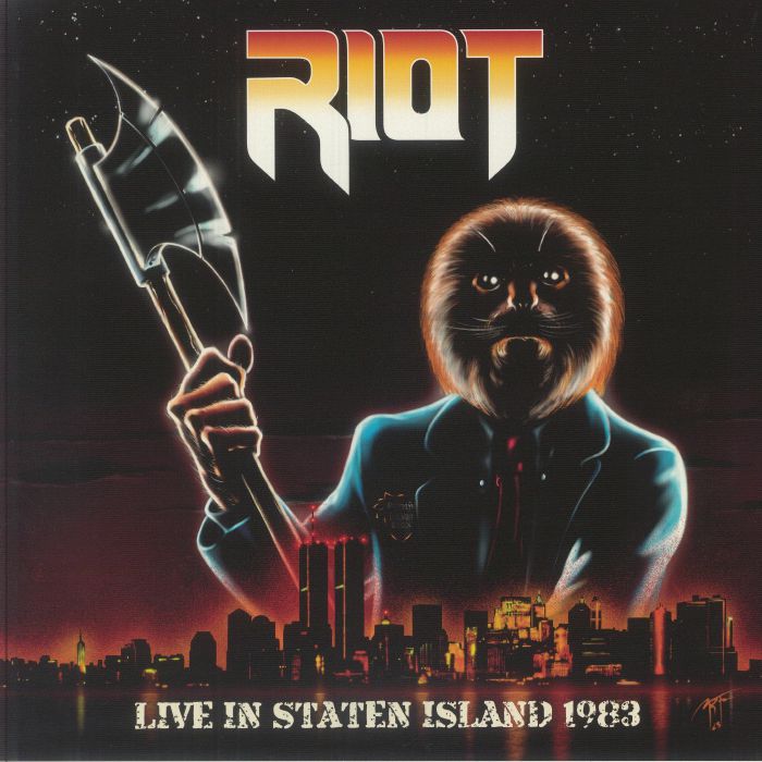 Live In Staten Island 1983 - Limited Edition Mustard Vinyl LP vinyl record cover