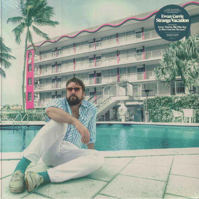 Strange Vacation - Limited Aquamarine Vinyl LP vinyl record cover
