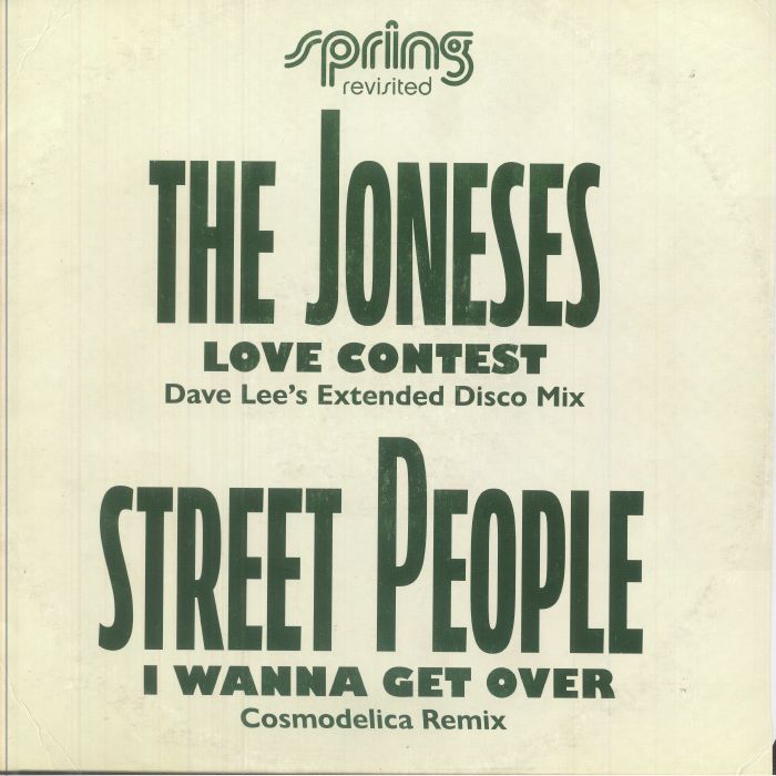 Love Contest - Vinyl Single vinyl record cover