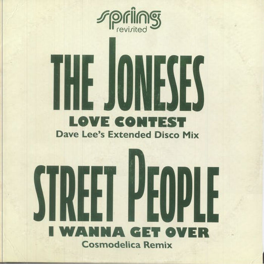 Love Contest - Vinyl Single vinyl record cover