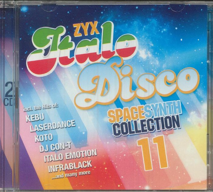 ZYX Italo Disco Spacesynth Collection 11 - 2CD CD cover