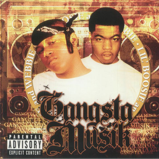 Gangsta Musik - 2xLP vinyl record cover