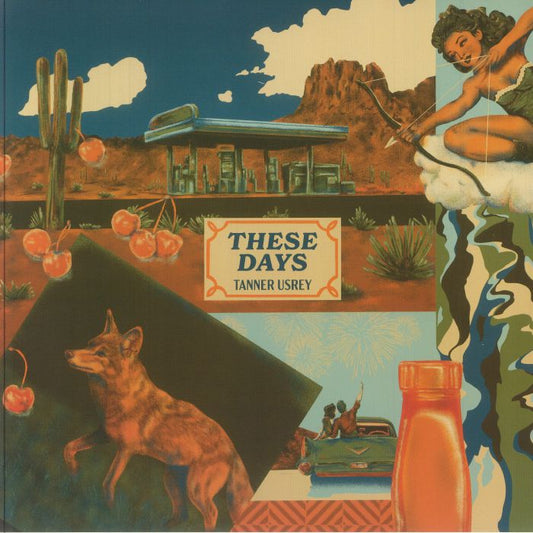 These Days - Orange Marbled Vinyl LP vinyl record cover