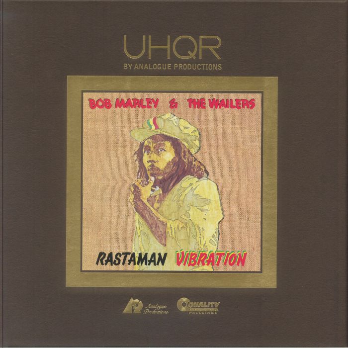 Rastaman Vibration - Limited Edition Clear Vinyl 2xLP vinyl record cover
