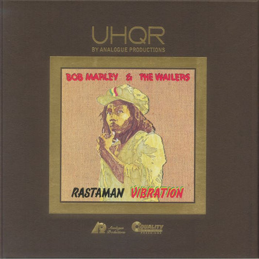 Rastaman Vibration - Limited Edition Clear Vinyl 2xLP vinyl record cover