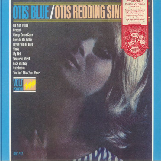 Otis Blue: Otis Redding Sings Soul - Rhino Reserve Vinyl LP vinyl record cover
