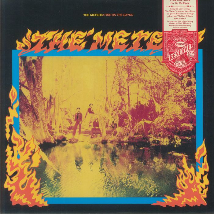 Fire On The Bayou - Rhino Reserve Vinyl LP vinyl record cover