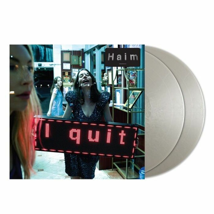 I Quit - Metallic Silver Vinyl 2xLP vinyl record cover