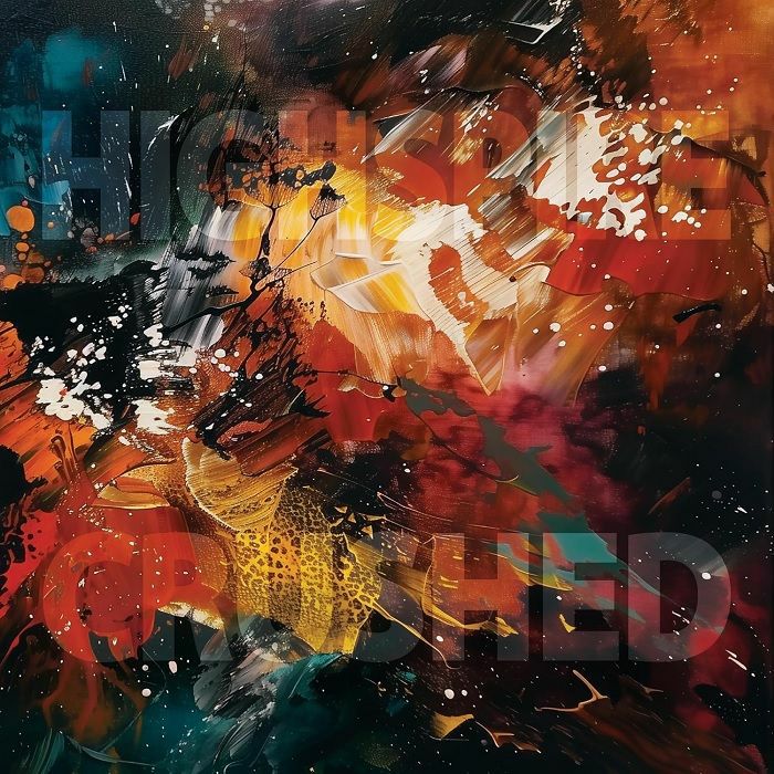 Crushed - Coloured Vinyl LP vinyl record cover