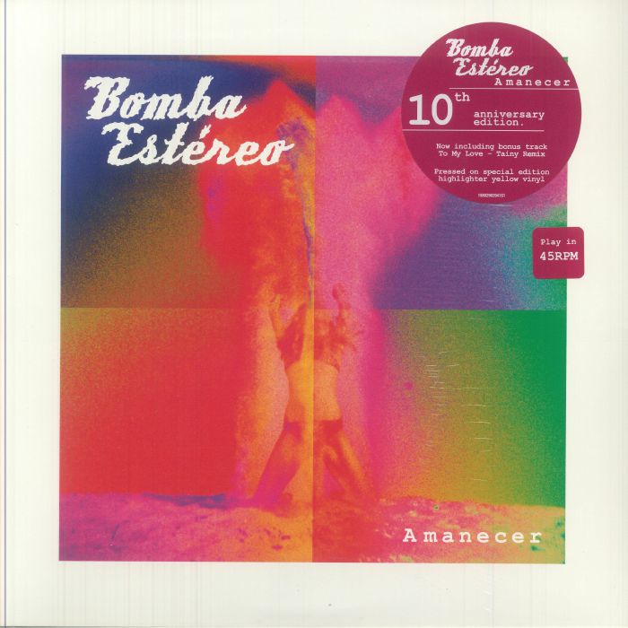 Amanecer - 10th Anniversary Yellow Vinyl 2xLP vinyl record cover