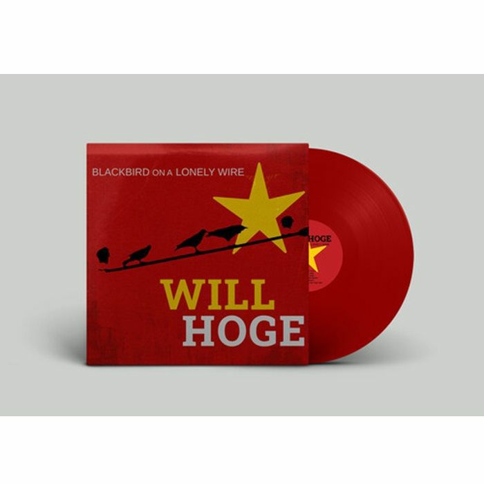 Blackbird On A Lonely Wire - Maroon Vinyl LP vinyl record cover