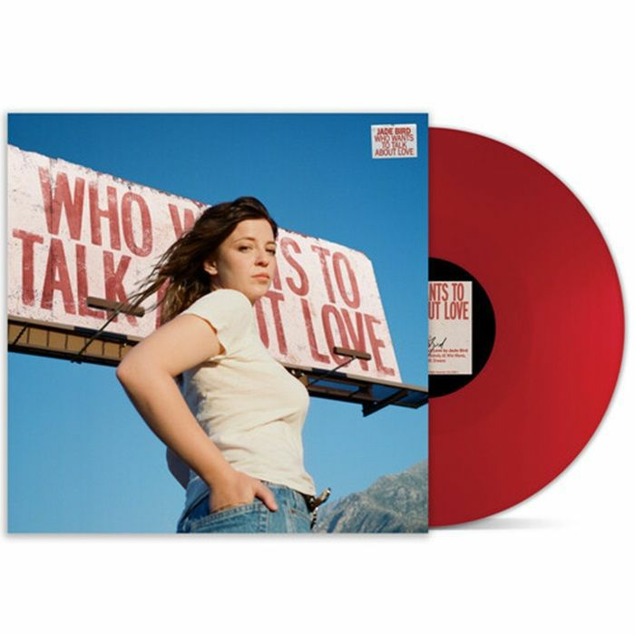 Who Wants To Talk About Love - Red Vinyl LP vinyl record cover