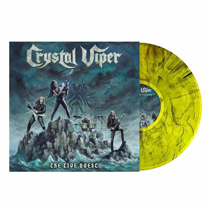 Live Quest - Green & Black Marbled Vinyl LP vinyl record cover