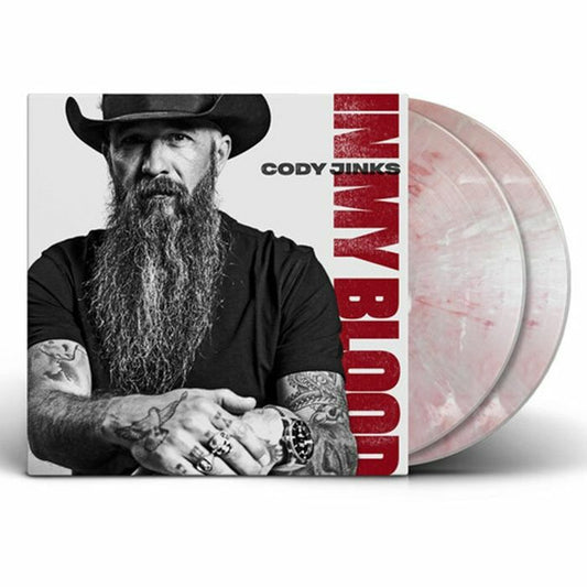 In My Blood - Silver Red & Black Vinyl 2xLP vinyl record cover