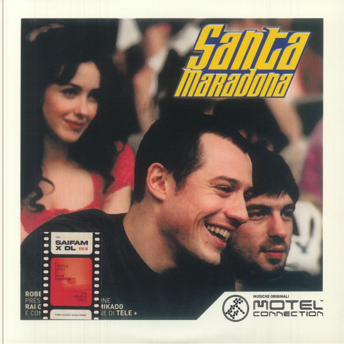 Santa Maradona (Soundtrack) - Limited Edition White Vinyl 2xLP vinyl record cover
