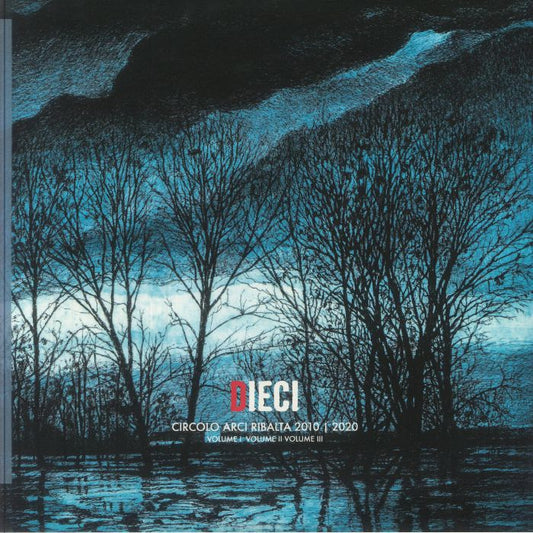 Dieci Circolo Arci Ribalta 2010-2020 - Limited Edition Red Vinyl 3xLP vinyl record cover