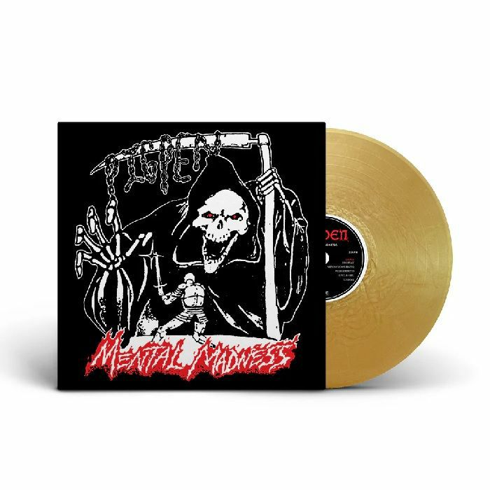 Mental Madness - Limited Edition Gold Nugget Vinyl LP vinyl record cover