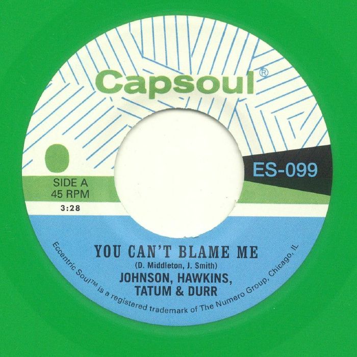 You Can't Blame Me - Limited Edition Grass Green Vinyl Single vinyl record cover