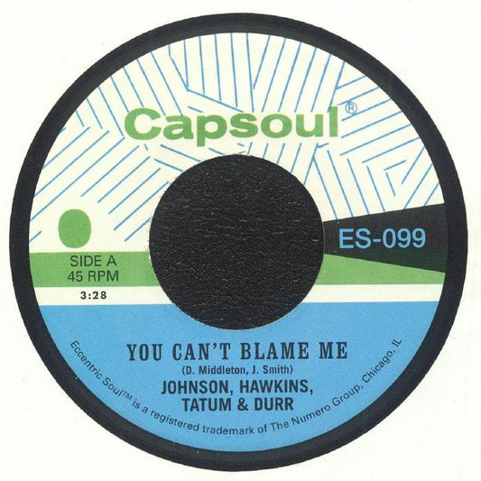 You Can't Blame Me - Vinyl Single vinyl record cover