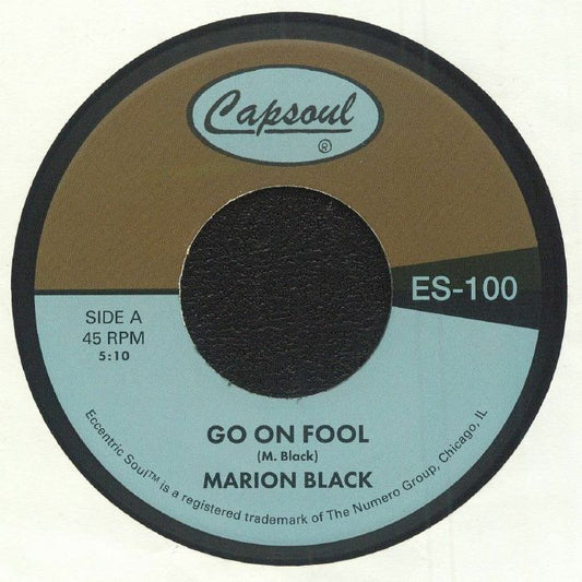 Go On Fool - Vinyl Single vinyl record cover