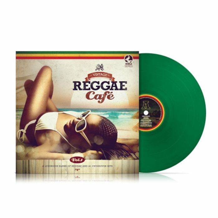 Vintage Reggae Cafe: Vol 1 - Green Vinyl LP vinyl record cover