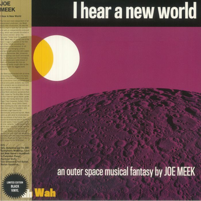 I Hear A New World - Limited Vinyl LP vinyl record cover