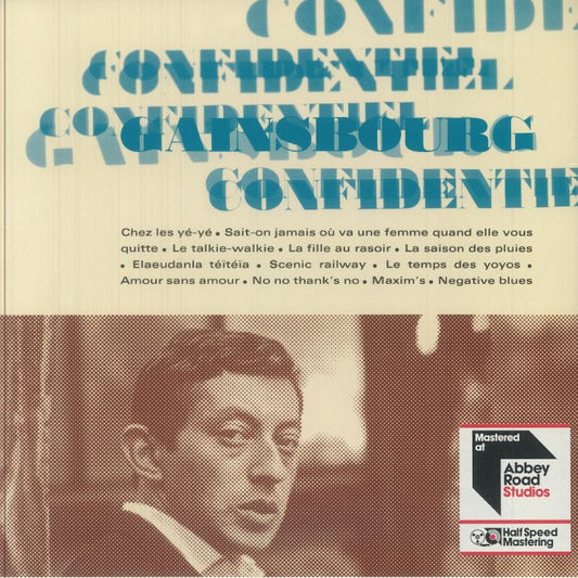 Confidentiel (half speed remastered) - Vinyl LP vinyl record cover