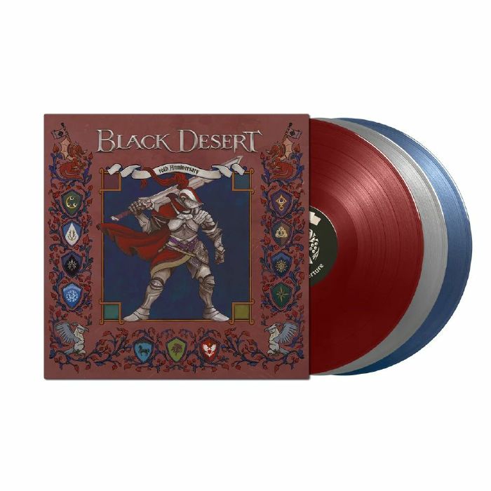 Black Desert: 10th Anniversary (Soundtrack) - 3xLP vinyl record cover