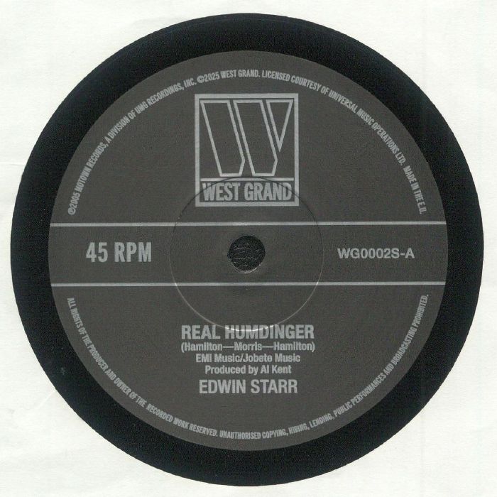 Real Humdinger - Vinyl Single vinyl record cover
