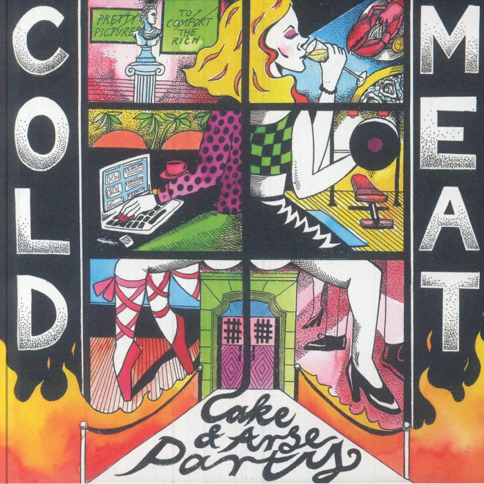Cake & Arse Party - Vinyl EP vinyl record cover