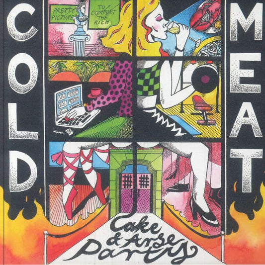 Cake & Arse Party - Vinyl EP vinyl record cover