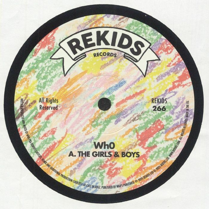 The Girls & Boys - Vinyl Single vinyl record cover