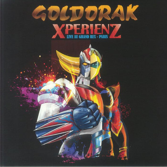Goldorak Xperienz: Live Au Grand Rex Paris (Soundtrack) - Vinyl LP vinyl record cover