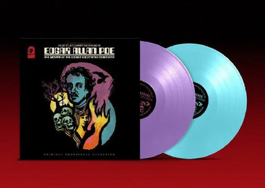 Music To Accompany The Poems Of Edgar Allan Poe - 2xLP vinyl record cover