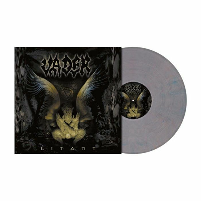 Litany - Violet Marbled Vinyl LP vinyl record cover