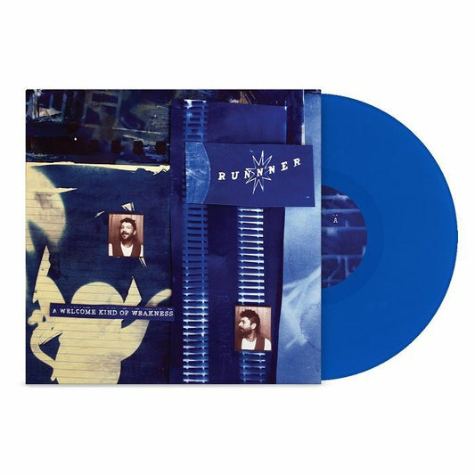 A Welcome Kind Of Weakness - Blue Vinyl LP vinyl record cover