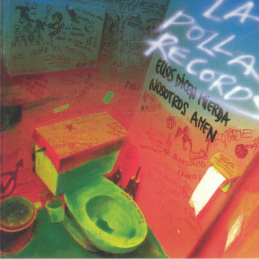 Ellos Dicen Mierda Nosotros Amen - Limited Edition Green Vinyl LP vinyl record cover