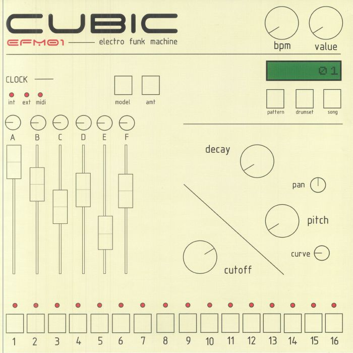 EFM 01 EP - Vinyl EP vinyl record cover