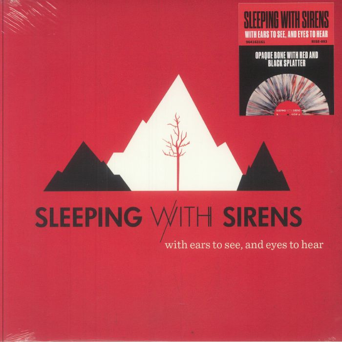 With Ears To See & Eyes To Hear - Red & Black Splatter Vinyl LP vinyl record cover