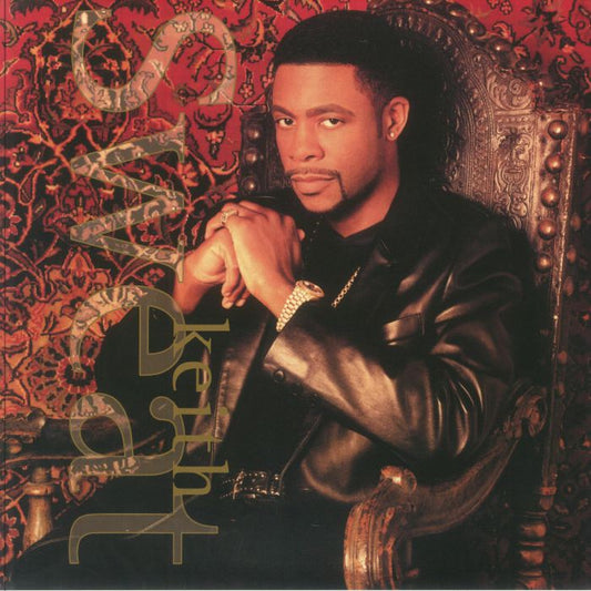 Keith Sweat - Red Vinyl LP vinyl record cover