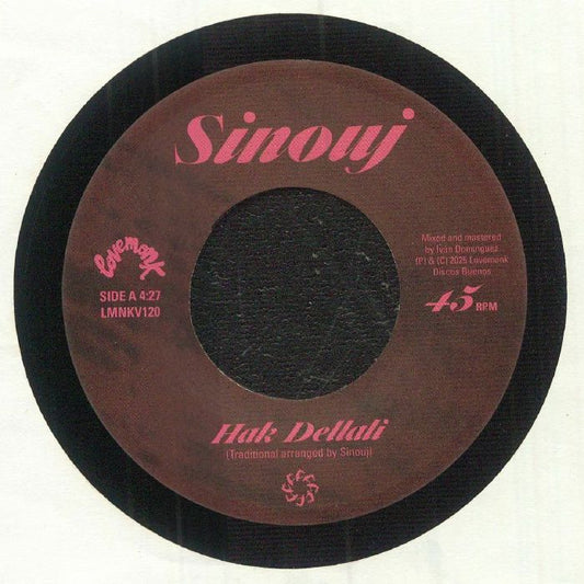 Hak Dellali - Vinyl Single vinyl record cover