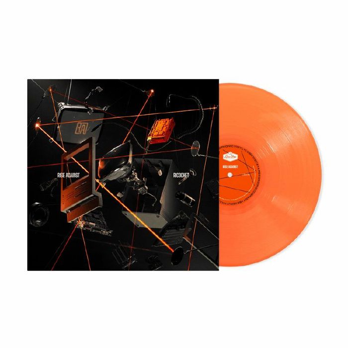 Ricochet - Neon Orange Vinyl LP vinyl record cover
