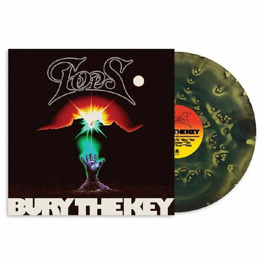 Bury The Key - Dark Green Vinyl LP vinyl record cover