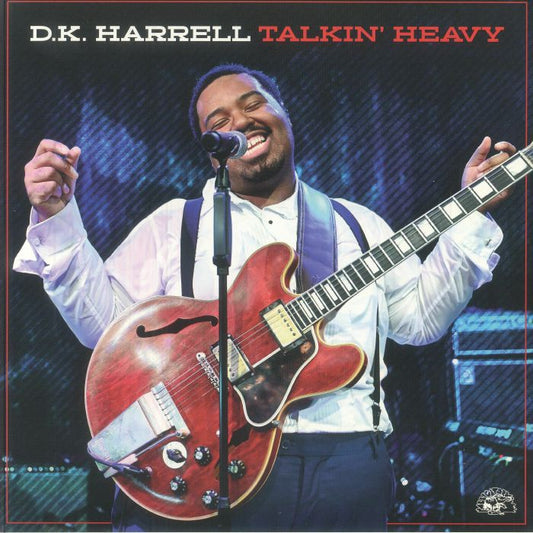 Talkin' Heavy - Blue Vinyl LP vinyl record cover