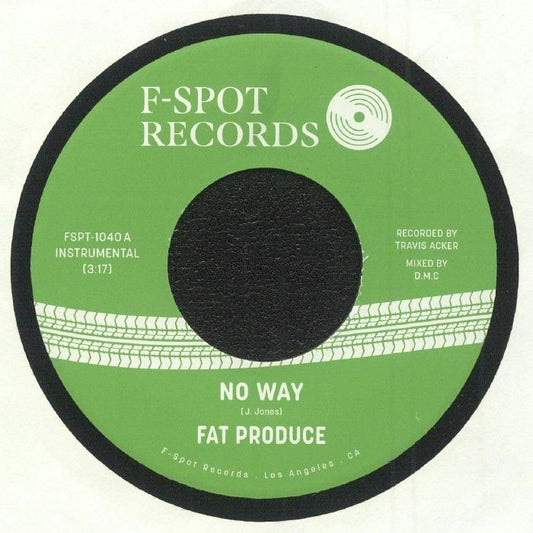 No Way - Vinyl Single vinyl record cover