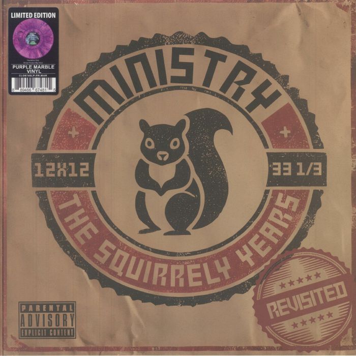 The Squirrely Years Revisited - Purple Marbled Vinyl LP vinyl record cover