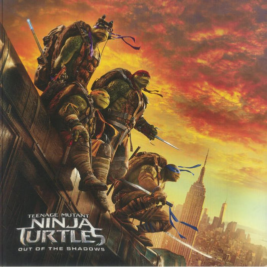 Teenage Mutant Ninja Turtles: Out Of The Shadows - Green Swirl 2xLP vinyl record cover